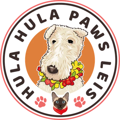 Hula Hula Paws Leis logo