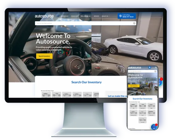 Auto Source Hawaii — website by Webmaster Services Hawaii