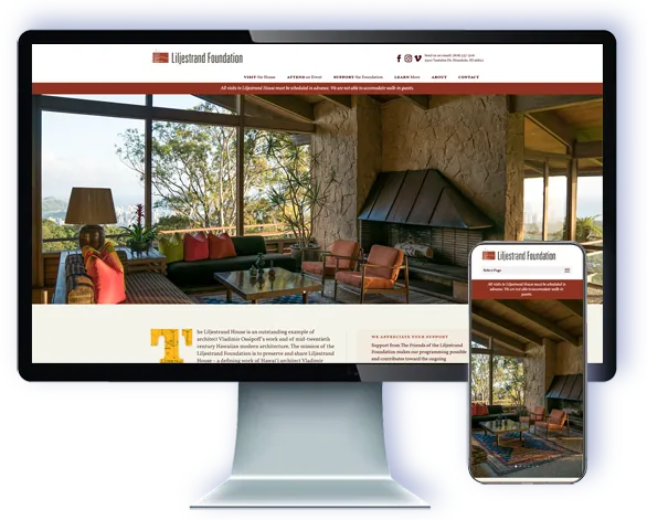 Liljestrand Foundation — website by Webmaster Services Hawaii