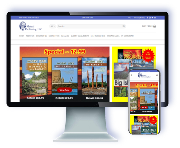 Mutual Publishing — website by Webmaster Services Hawaii