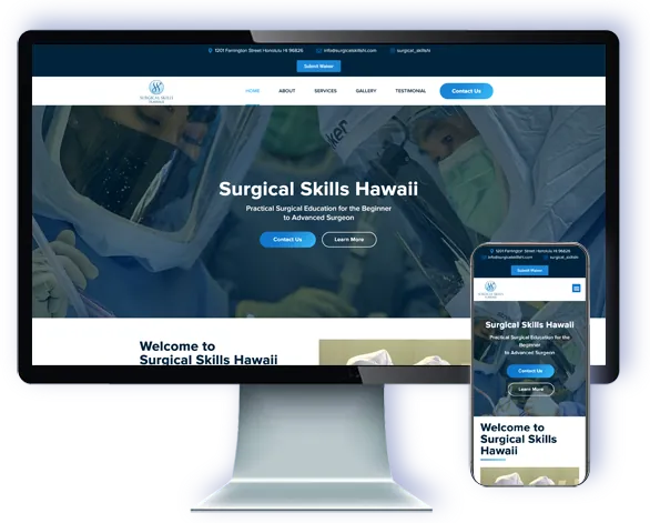 Surgical Skills Hawaii — website by Webmaster Services Hawaii
