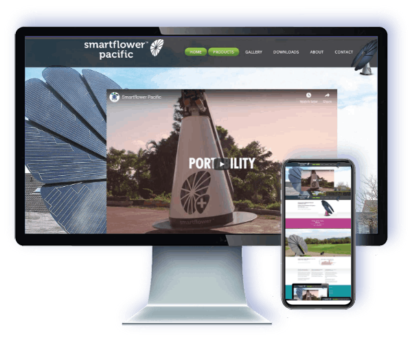 Smart Flower Pacific Development of Renewable Energy